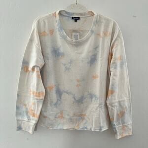 Splendid Cloud Sweatshirt XL Pullover Tie Dye Artsy Comfy Casual RS1K89X NEW